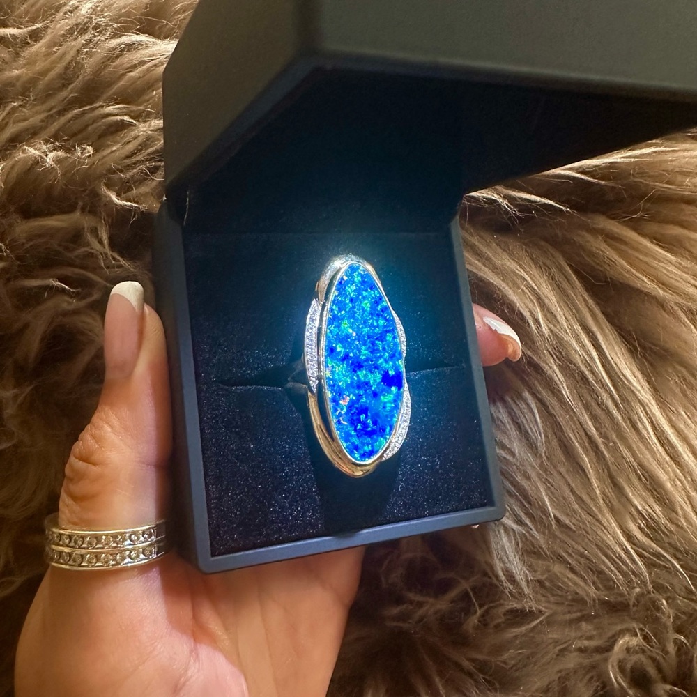 Opal ring - Picture 3 of 6